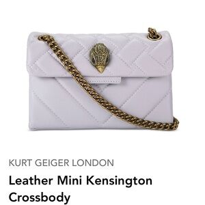 Kurt Geiger London Leather Mini Kensington XBODY. Light/Pastel.